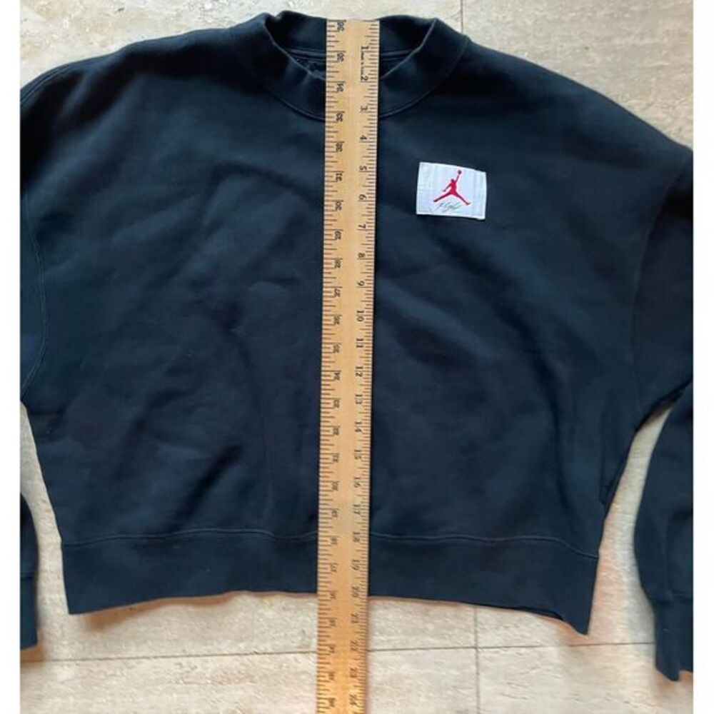 Jordan Black Sweatshirt with Logo - Picture 5 of 7